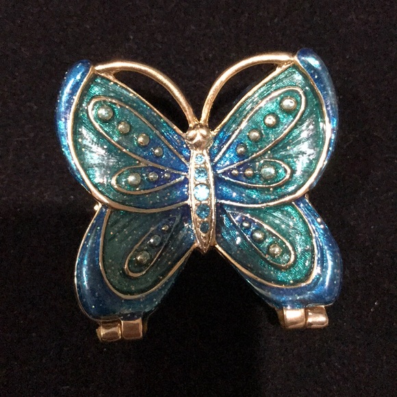Monet Jewelry - Vintage Monet Butterfly Keepsake